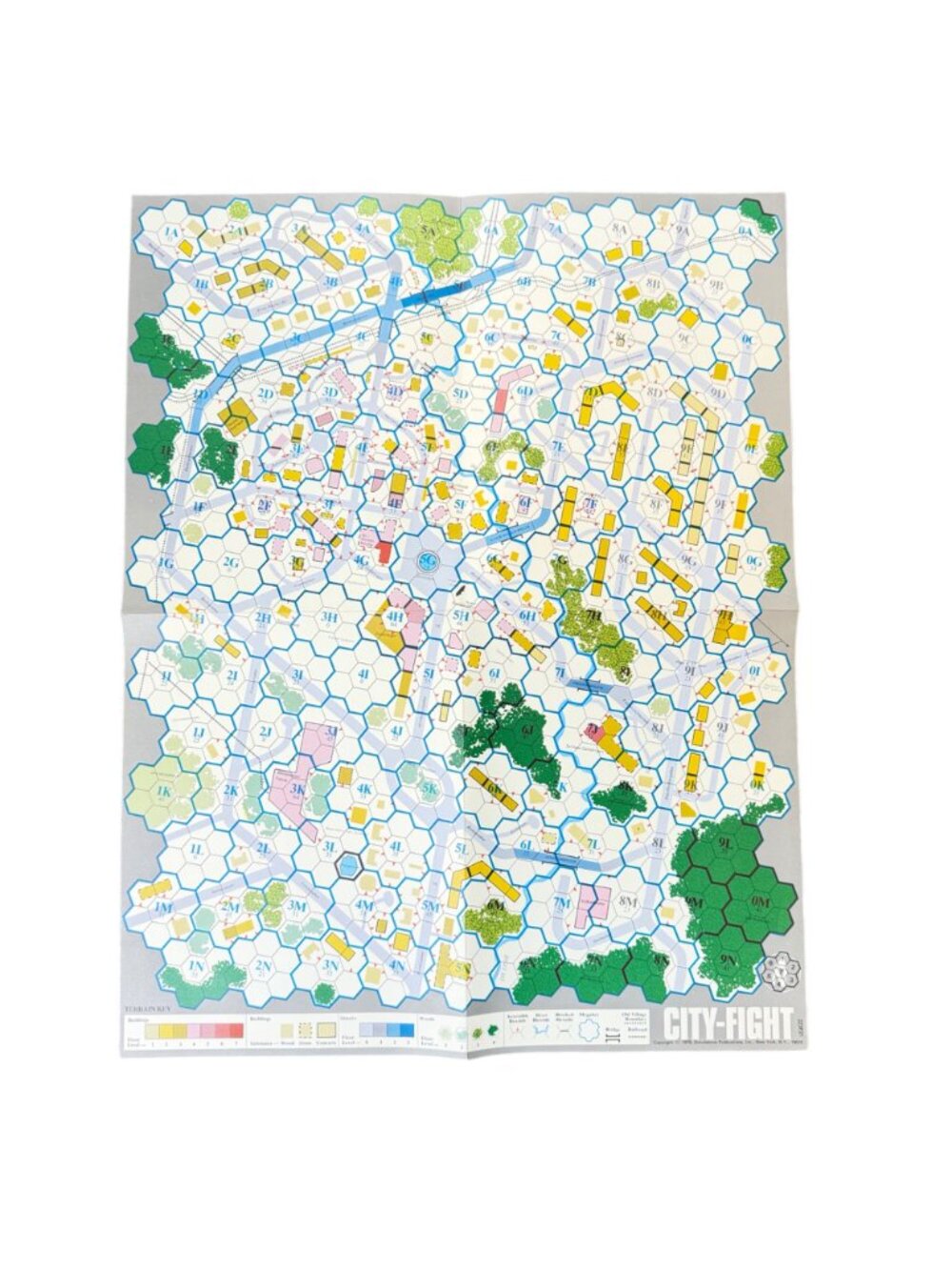 Vintage City-Fight: Modern Combat in the Urban Environment Board Game  - SPI 197 - Picture 8 of 11